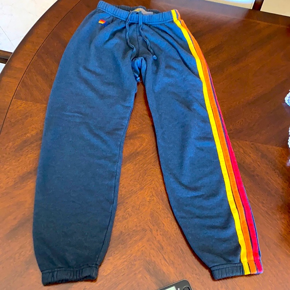 Aviator Nation WOMEN'S 5 STRIPE SWEATPANTS